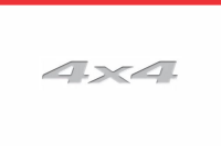 Imagem do produto Emblema “4x4” Prata para Chevrolet S-10 2003/... – Cod. 4172